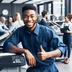 Reparos em máquinas fotocopiadoras